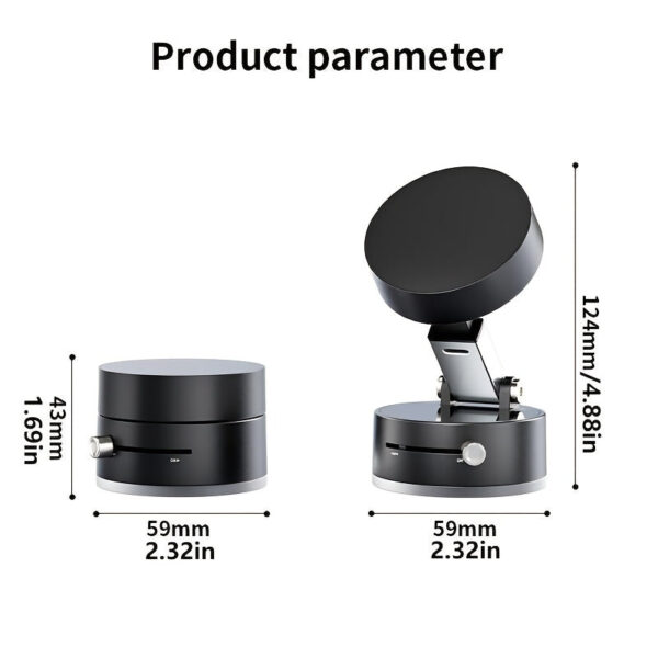 Vacuum Double-sided Magnetic Phone Holder - Image 7