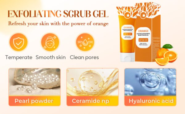 🌟 2025 Micro-Exfoliator--Orange Enzyme Exfoliating Gel - Image 6