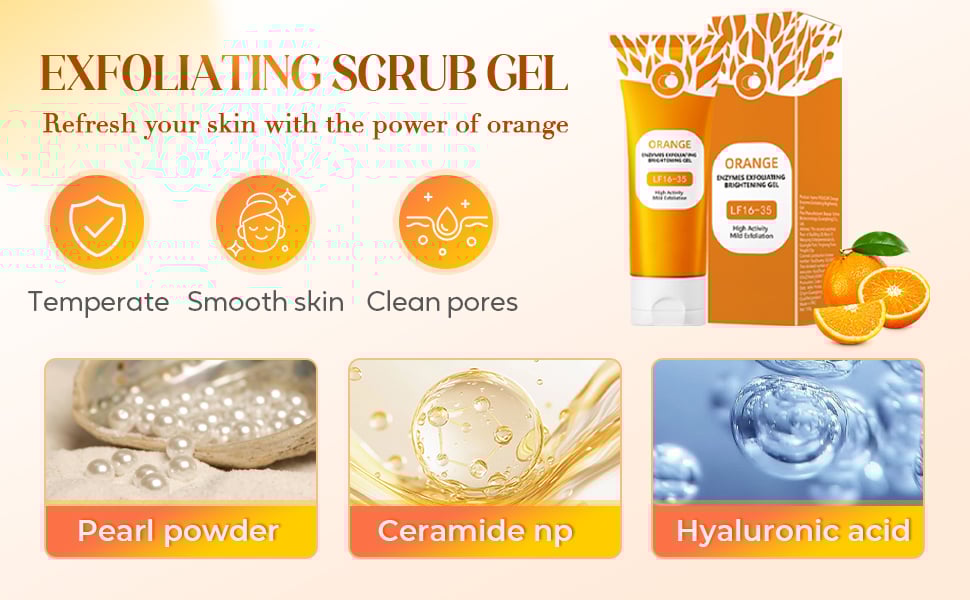 π 2025 Micro-Exfoliator--Orange Enzyme Exfoliating Gel - Image 6