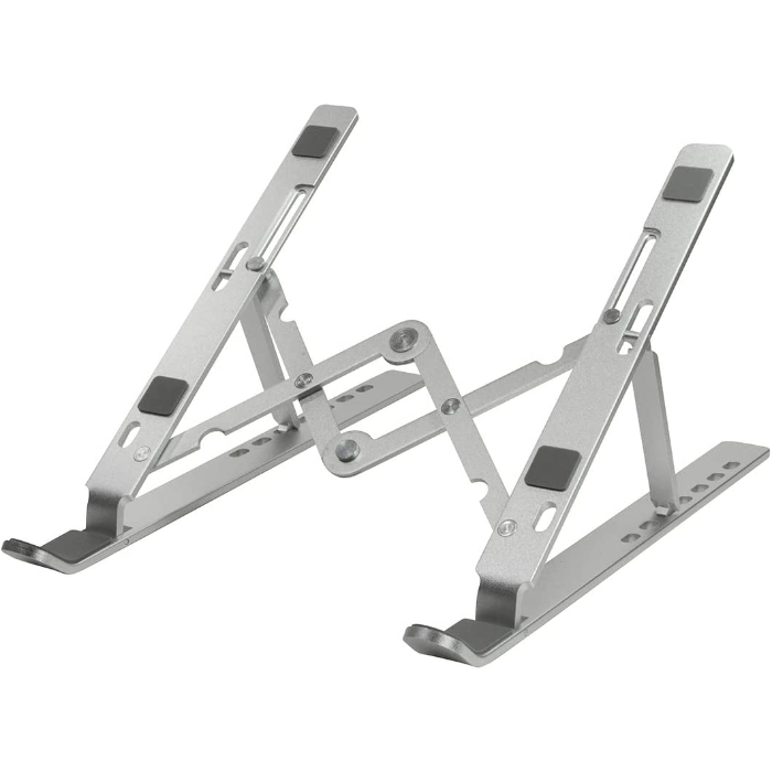 Portable Aluminium Lightweight Laptop Stand With 7 Adjustable Height Levels - Image 4