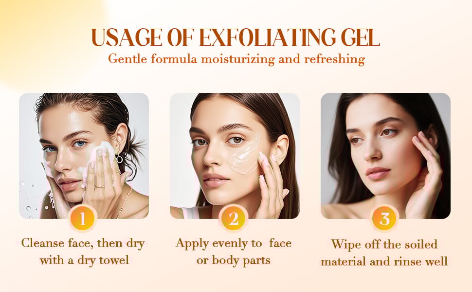 π 2025 Micro-Exfoliator--Orange Enzyme Exfoliating Gel - Image 4