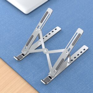 Portable Aluminium Lightweight Laptop Stand With 7 Adjustable Height Levels